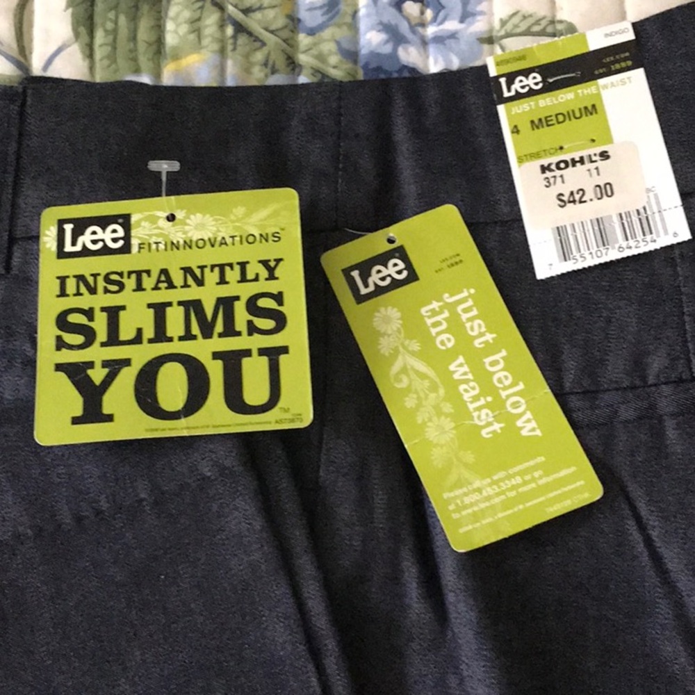 NWT Capri size 4 Lee indigo - Picture 2 of 8